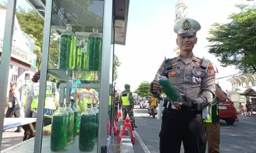 Horee, Ada BBM Gratis di Kota Kediri, Diberikan Oleh Polisi, Ini Infonya