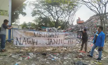 Pengelolaan TPA Mrican Ponorogo Bermasalah, Massa Kembali Tagih Janji