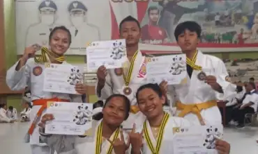 Atlet Jujitsu Kabupaten Kediri Raih 14 Medali di Bupati Ngawi Cup