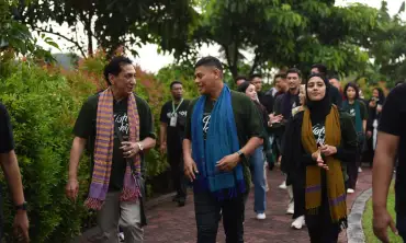 Jelang Premier, Tim Film Hati Suhita Gelar Promosi di Kota Kediri