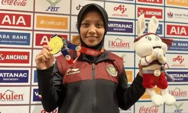Atlet Pegulat Asal Malang Raih Medali Emas Pada SEA Games 2023 Kamboja