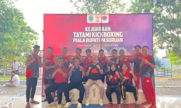 Raih 4 Emas Kejurda Kick Boxing Piala Bupati Pasuruan, Atlet Harus Jaga Performa