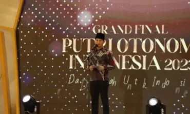 Bupati Trenggalek Hadiri Grand Final Pemilihan Putri Otonomi Indonesia 2023 di Kebumen, Instrinya Jadi Juri