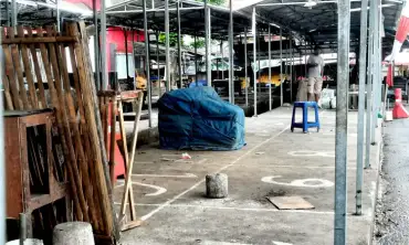 Pasar Templek Mulai Dibangun, Disperindag Kota Blitar Siapkan Dua Tempat Penampungan Pedagang