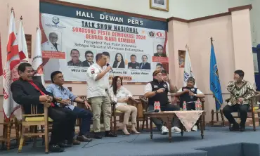 Pendukung Anies, Prabowo dan Ganjar Bersatu, Serukan Pemilu Damai, Demokrasi Harus Menyenangkan