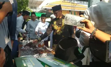 Sandiaga Uno Kemenparekraf,  Kunjungi Pondok Pesantren di Jombang