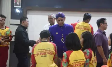 Tim Liong dan Barongsai Tjoe Hwie Kiong Ikut Seleksi Provinsi Pra PON, Wali Kota Kediri Beri Dukungan