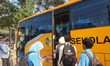 Dana Operasional Terbatas, Bus Sekolah Gratis di Kabupaten Tulungagung Tak Beroperasi Jam Pulang