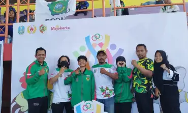 Porprov Jatim VIII 2023, IBCA MMA Kabupaten Jombang Raih 3 Medali Perunggu