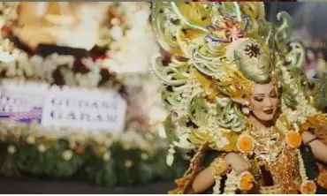 Ramaikan Kediri Nite Carnival 2023, PT Gudang Garam Tbk Hadirkan Kisah Rama Shinta