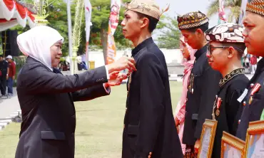 Gubernur Jawa Timur, Khofifah Indar Parawansa Pilih Kabupaten Blitar Jadi Tuan Rumah Hari Sumpah Pemuda
