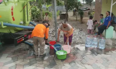 Debit Sumur Susut, Dua Kelurahan di Kota Blitar Krisis Air Bersih