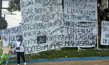 Pengeloaan Poltekom Kota Malang Tak Jelas, Mahasiswa Protes