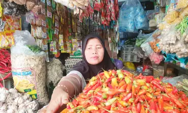 Stok Aman, Harga Cabai Rawit di Pasar Kabupaten Tulungagung Masih Fluktuatif, Sempat Menyentuh Angka Rp 88 Ribu