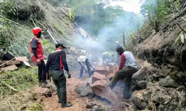 Cegah Banjir Bandang, Kawasan Pusung Lading Gunung Pucung Kota Batu Dibersihkan