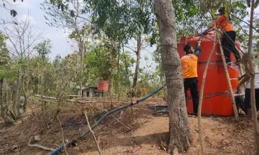 Pasokan Air Bersih 7 Kecamatan Dihentikan,Ini Kata BPBD Kabupaten Tulungagung