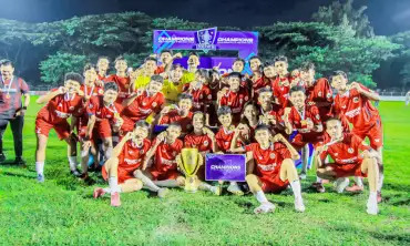 Bantai Deltras Sidoarjo 4-0, Persedikab Kediri U-17 Juara Piala Soeratin