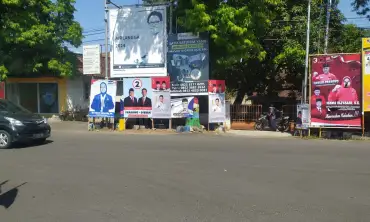 Tiga Pekan Masa Kampanye, Ratusan APK Diketahui Melanggar, Bawaslu Catat Kecamatan Ponorogo Terbanyak