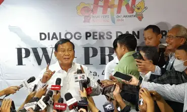 Diundang PWI, Prabowo Subianto Sampaikan Tentang Kebebasan Pers dan Ekonomi Pancasila