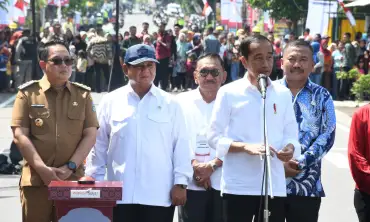 Resmikan 33 Jalan di Jawa Timur, Presiden Joko Widodo: Biaya Pembangunan Rp 925 M