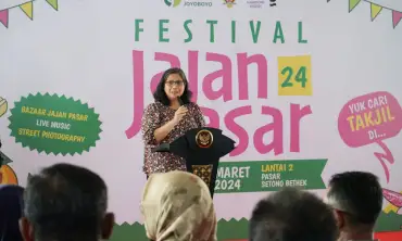 Festival Jajan Pasar 2024 di Kota Kediri, Bagikan 2000 Takjil Gratis