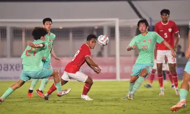 Tim U 20 Indonesia Berhasil Menahan Imbang Tim Tiongkok, Indra Sjafri dan Arhan Kaka Sama-sama Belum Puas