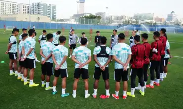 Tim U 23 Indonesia Jalani Recovery di Dubai, Pelatih Shin Tae-yong Punya PR Menyatukan Warna Jelang Piala Asia