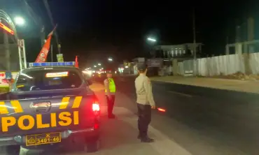 Cegah Kriminalitas, Polsek Ngadiluwih intens Patroli Malam