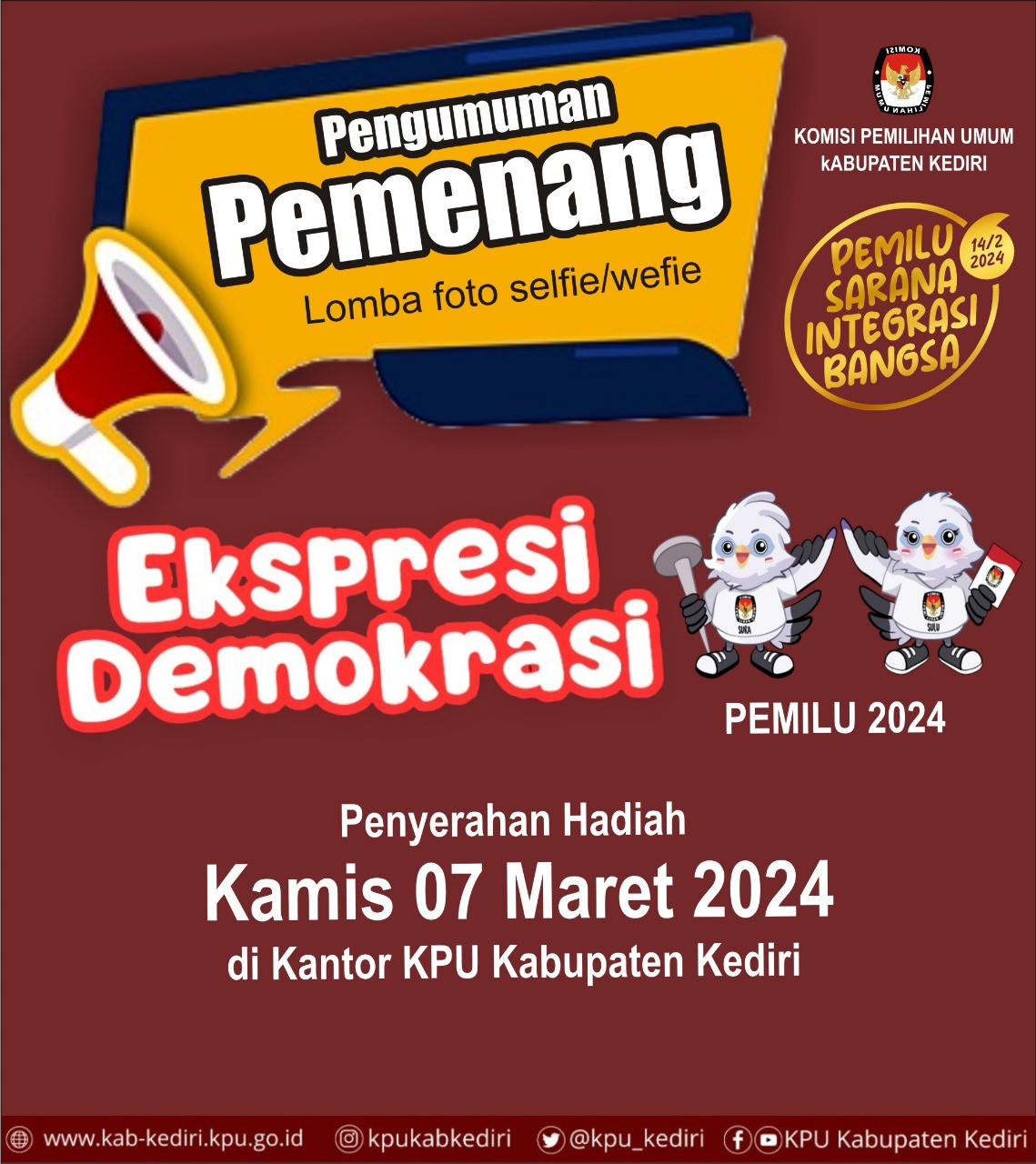 KPU kabupaten Kediri 1