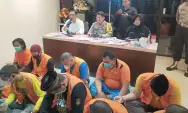 Amankan Sebelas Tersangka Narkotika di Ponorogo, Satu Tersangka Teriak Ampun Pak Jokowi  