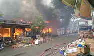 Pasar Dungus Terbakar, Ini Kendala yang Dihadapi Petugas Pemadam Kebakaran