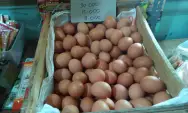 Harga Telur Terus Merangkak Naik, Tembus Rp 30 Ribu 