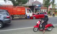 Kecelakaan Lalu Lintas, Mobil dan Truk Adu Banteng di Jalur Tulungagung - Trenggalek