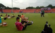 Pemain Muda Ikuti Trial Latihan Perdana Persik Kediri Jelang Putaran Kedua Liga 1 Indonesia