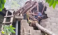 Hujan Disertai Angin, Rusak Puluhan Bangunan Warga Sidorejo Ponggok  Blitar