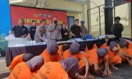 Operasi Pekat Semeru 2023, Polres Tulungagung Ungkap 189 Kasus, Mayoritas Pesta Miras
