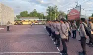 Polres Trenggalek Berangkatkan Personel Satu SSK, Pengamanan Pilkades Serentak di Bangkalan Madura