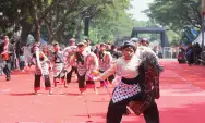 Festival Jaranan Jawa Kabupaten Kedri Libatkan Ratusan Pelajar