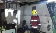 Korsleting, Kantor Bumdes di Kandat Kediri Terbakar