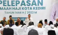 Lepas 329 Jemaah Calon Haji Kota Kediri, Wali Kota Kediri Sampaikan Agar Saling Menjaga