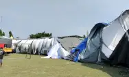 Tenda Stand Bulaga Jombang Ambruk Diterjang Angin Kencang