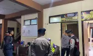 Patroli Operasi Mantap Brata, Polisi Sambangi Bawaslu Blitar