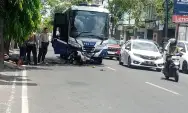 Bus SIM Keliling di Tulungagung Bertabrakan, Polisi Masih Selidiki Penyebab Kecelakaan