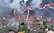 Parade Surabaya Juang Hari Pahlawan Digelar Kolosal Selama Dua Jam Berlangsung Meriah…!