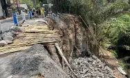 Bangun Retaining Wall, Antisipasi Longsor Jurang Susuh Desa Gurupurno Kota Batu