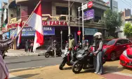 Satlantas Polres Nganjuk Ajak Pengguna Jalan Heningkan Cipta Peringati Hari Pahlawan