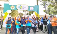 Jalan Santai Peringatan HKN 2023, Dinkes Kota Kediri Wujudkan Transformasi Kesehatan untuk Indonesia Maju
