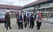 Cek Lokasi, Tim Minta Percepat Pembangunan SMPN 6 Kota Blitar