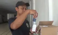 Cek Logistik Pemilu, KPU Kabupaten Jombang Temukan 66 Botol Tinta Rusak