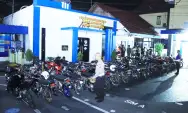 Razia Balap Liar di Jalan Ir Soekarno, Polres Blitar Kota Jaring 38 Motor